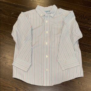 Gymboree Striped Kids Shirt - Blue and Red sz 6